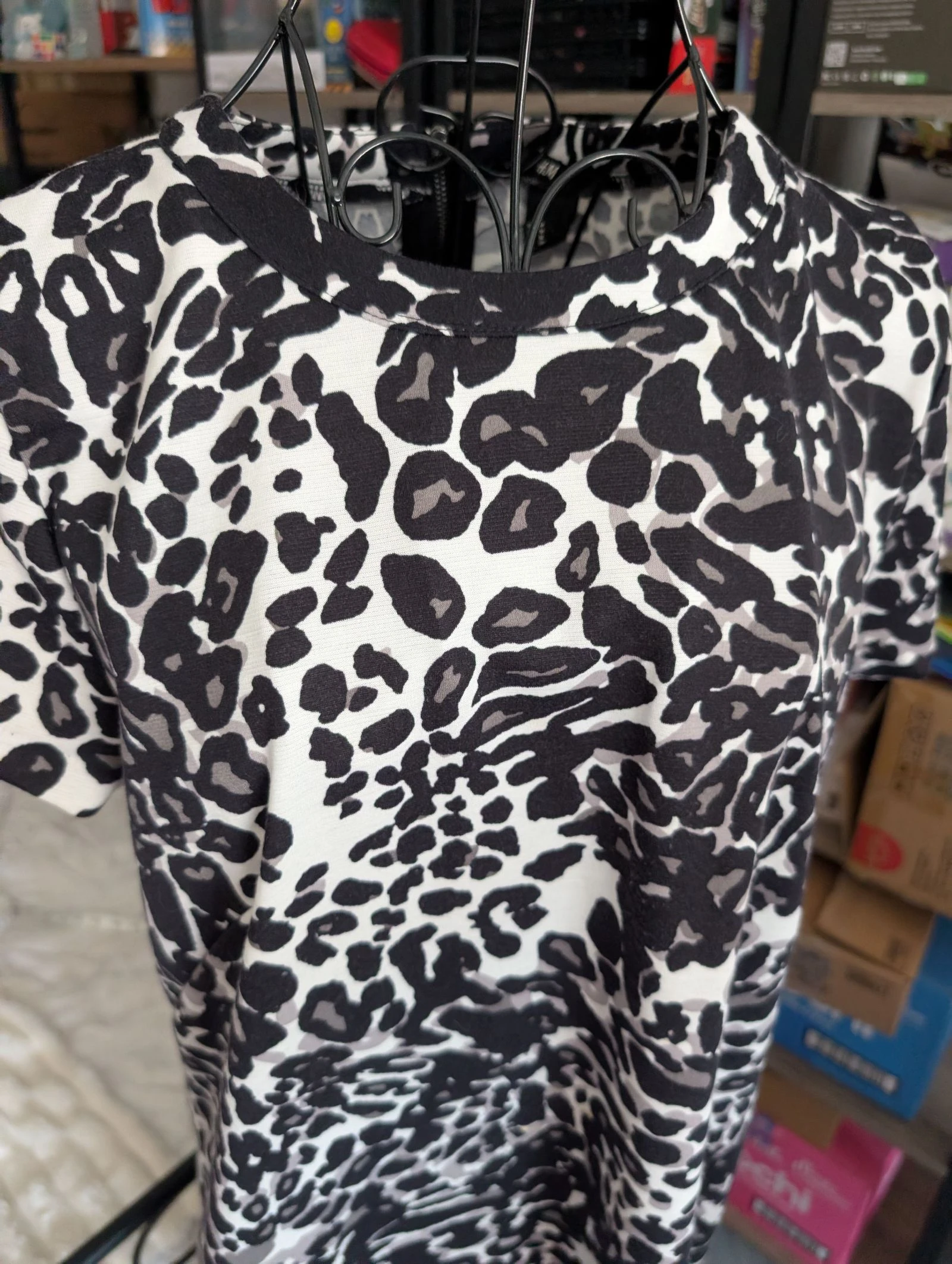 Magnífico vestido com estampa de leopardo – H&M – Tamanho M – photo 2